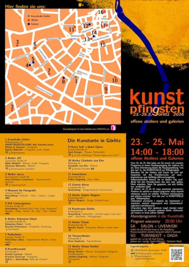 Der Flyer zum Programm
