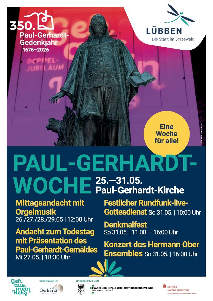 Plakat Paul Gerhardt Woche
