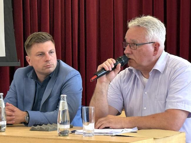 vlnr.: Herr Balko und Herr Knott