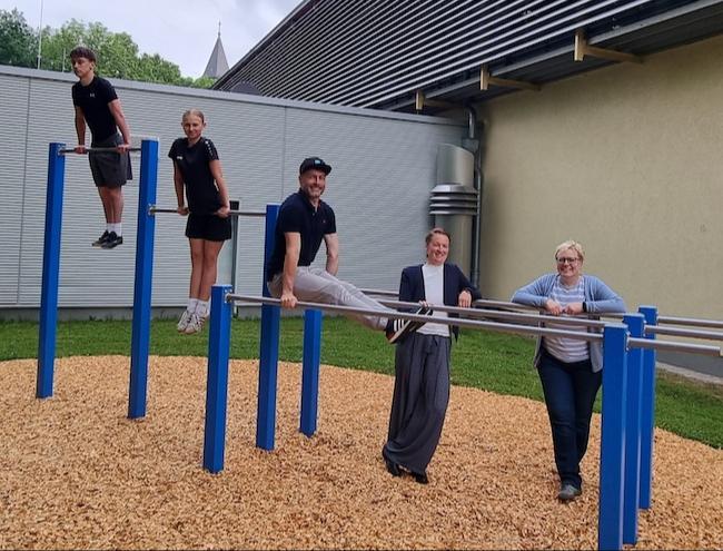 Die tolle Calisthenics-Anlage