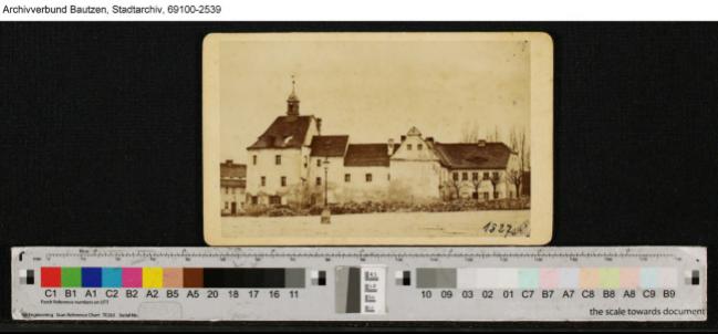 Die Ratsschule in der Schulbastei vor 1868