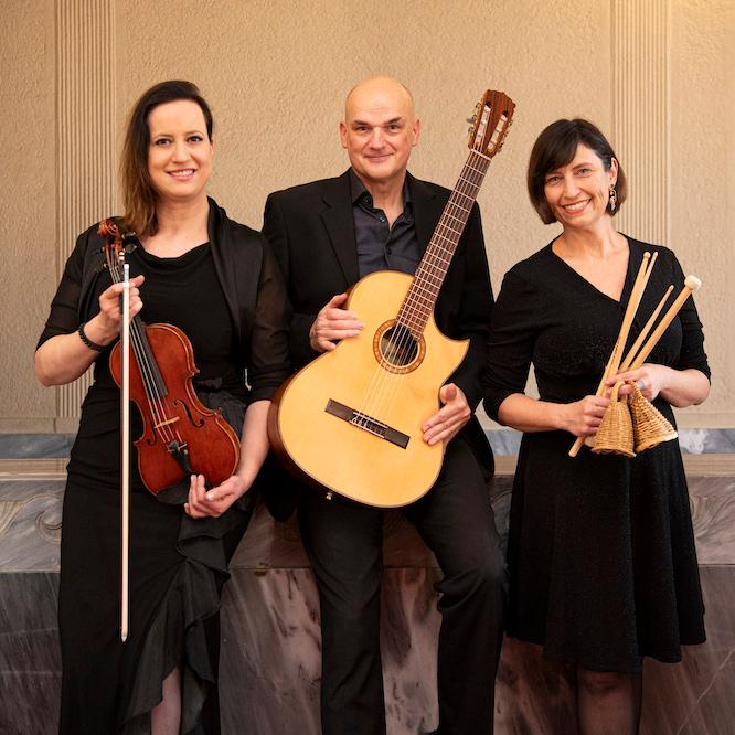Duo Batucalina und Dan Baron