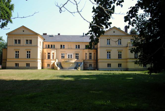 Rückansicht Schloss Horno