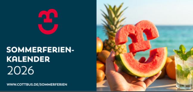 Sommerferienkalender Cottbus 2026