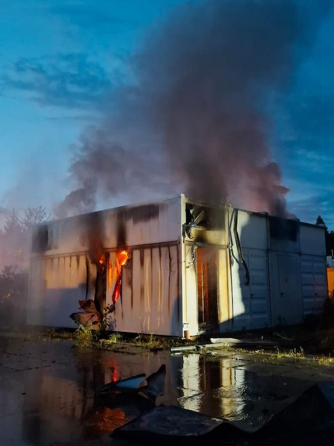 Brand des Batteriespeichers in Bautzen