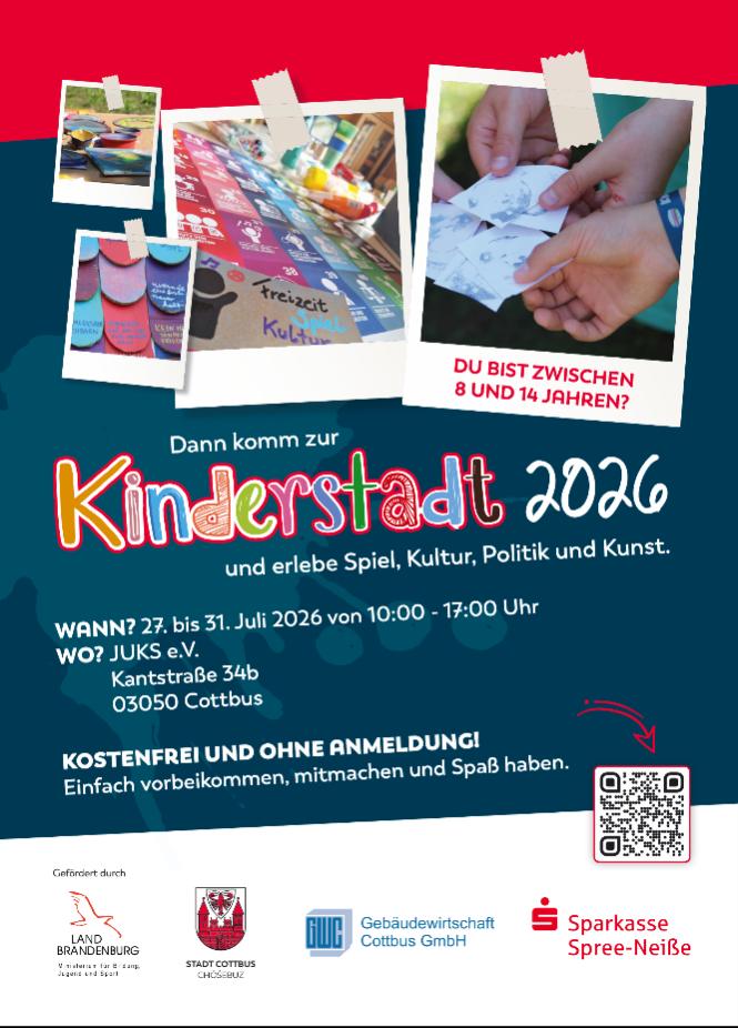 Der Werbefyer für das Projekt