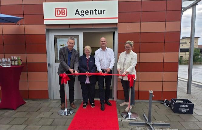 Eröffnung der DB-Agentur in Eisenhüttenstadt