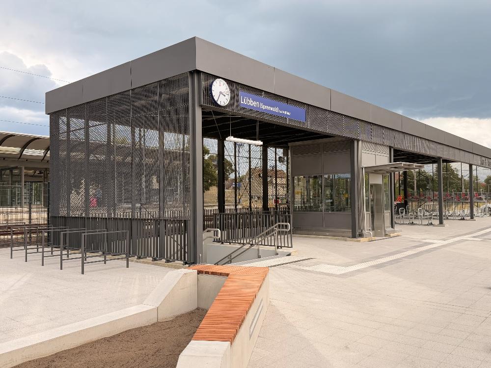 Der Eingang zum neuen Tunnel