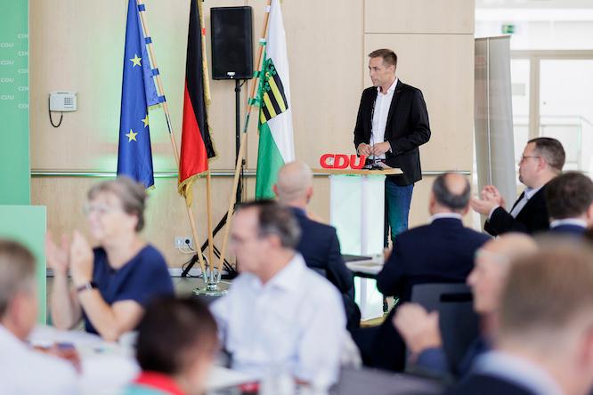 Rede des wiedergewählten Kreisvorsitzenden Florian Oest