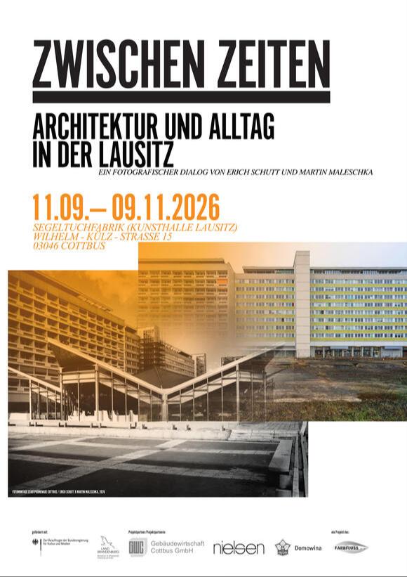 Zwischen Zeiten – Ausstellung in der Segeltuchfabrik in Cottbus