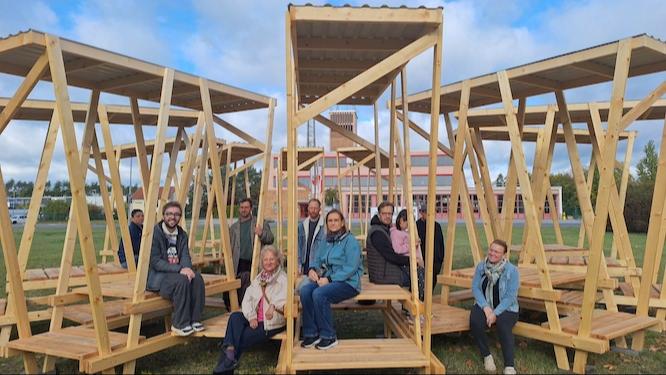 Baufestival: Jugend baut Zukunft in Senftenberg
