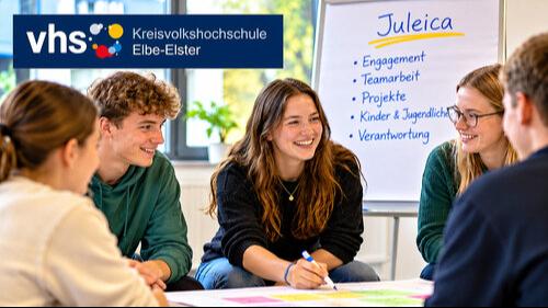Die Juleica-Ausbildung an der Kreisvolkshochschule Elbe-Elster vermittelt jungen Menschen ab 16 Jahren das nötige Wissen für die ehrenamtliche Kinder- und Jugendarbeit.