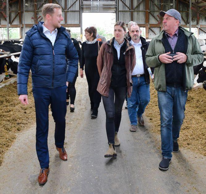 Arbeitsbesuch des Landrates im Amt Döbern-Land
