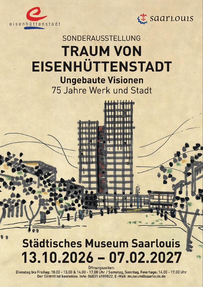 „Traum von Eisenhüttenstadt“, wird ab 13. Oktober in der Partnerstadt Saarlouis gezeigt