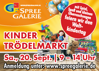 Kindertrödelmarkt in der Spreegalerie