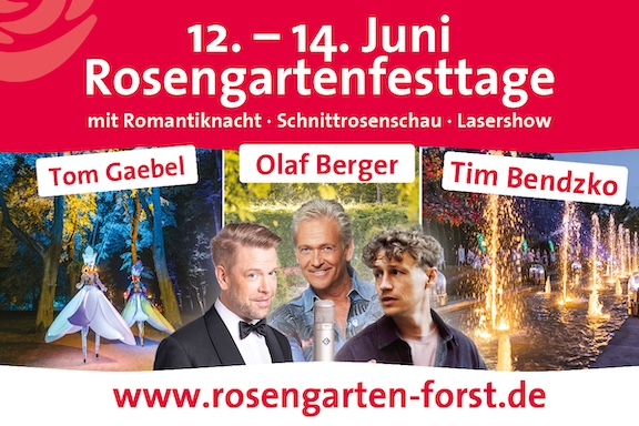 Rosengartenfesttage 2026